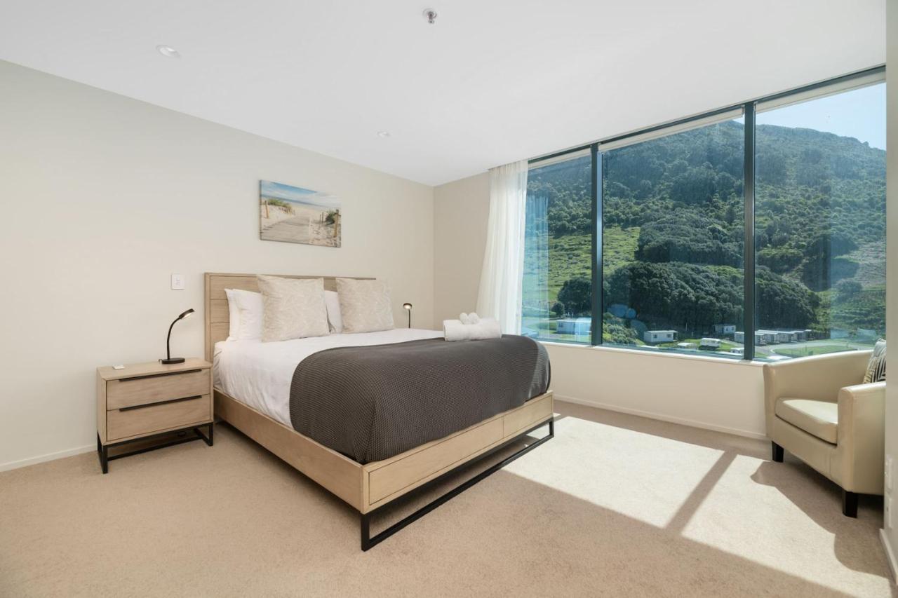 Oceanside Haven Resort With Luxury Sea Views Mount Maunganui Eksteriør billede