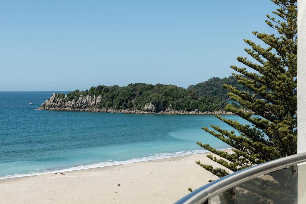 Oceanside Haven Resort With Luxury Sea Views Mount Maunganui Eksteriør billede