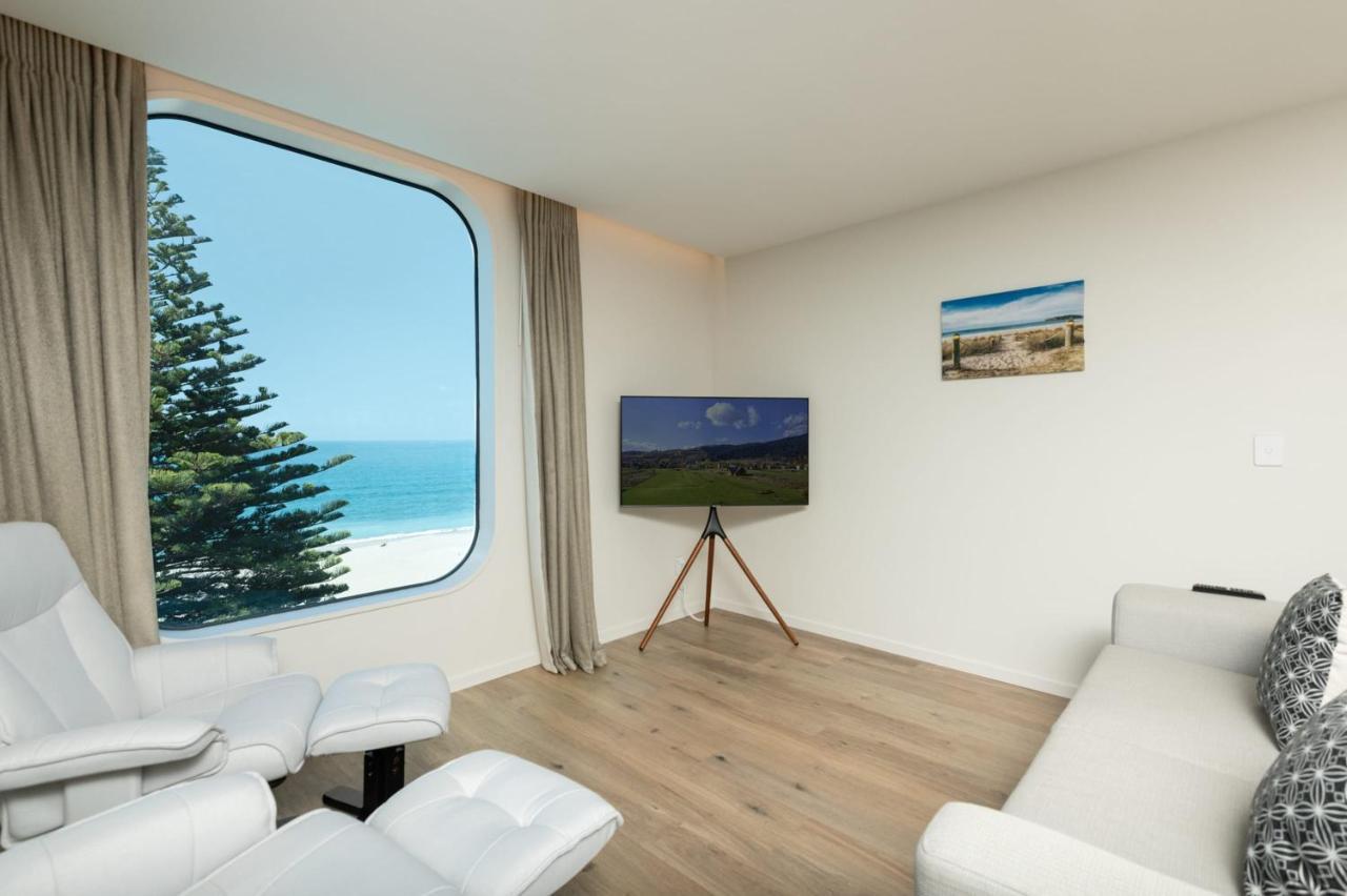 Oceanside Haven Resort With Luxury Sea Views Mount Maunganui Eksteriør billede