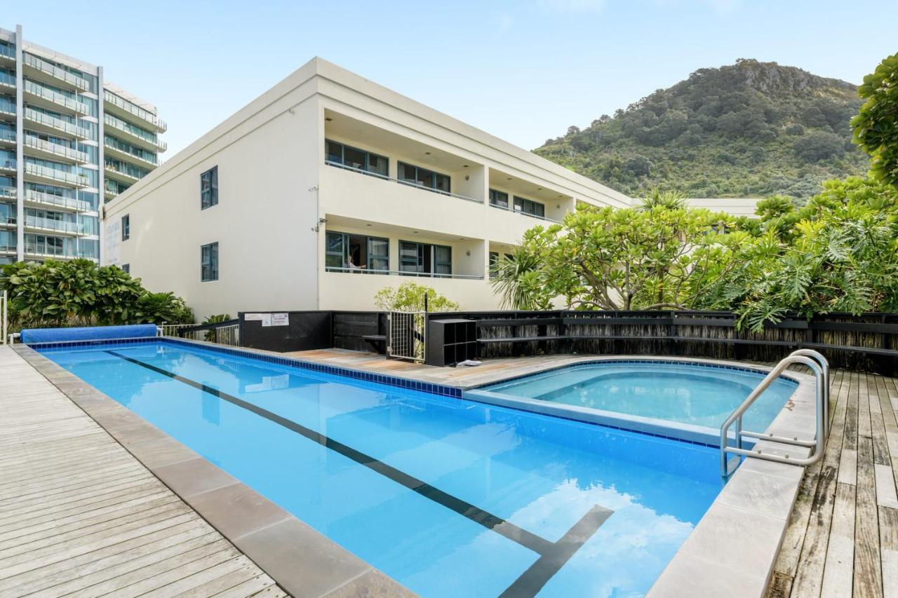 Oceanside Haven Resort With Luxury Sea Views Mount Maunganui Eksteriør billede