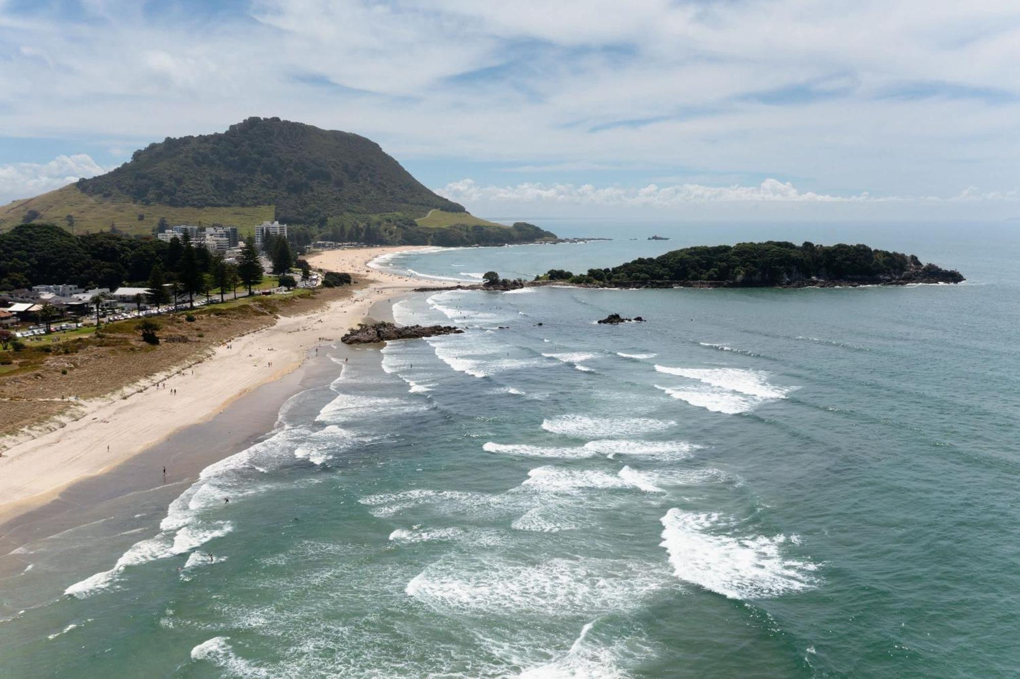 Oceanside Haven Resort With Luxury Sea Views Mount Maunganui Eksteriør billede