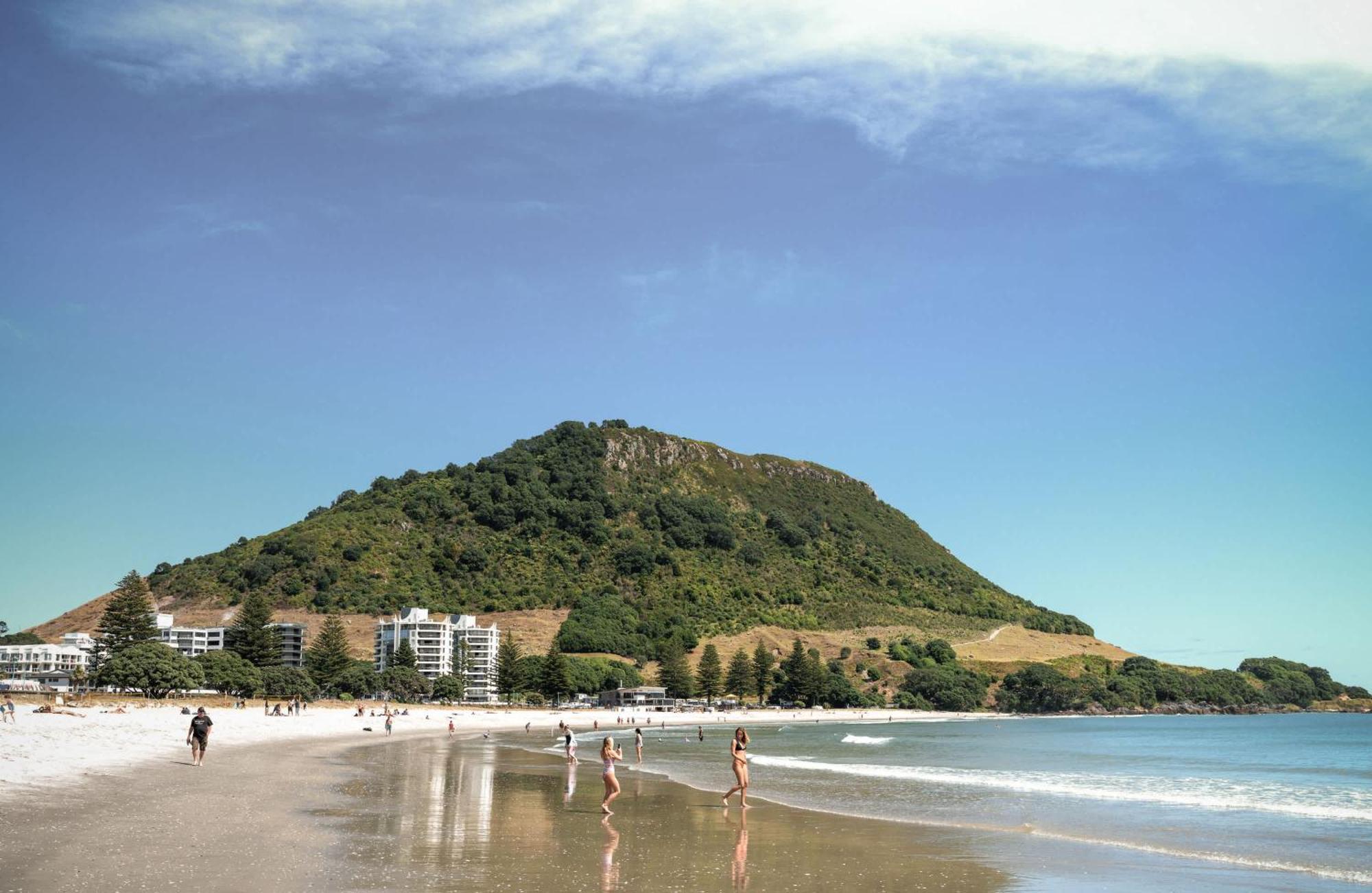 Oceanside Haven Resort With Luxury Sea Views Mount Maunganui Eksteriør billede